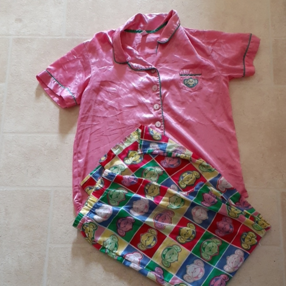 Satin pajama set